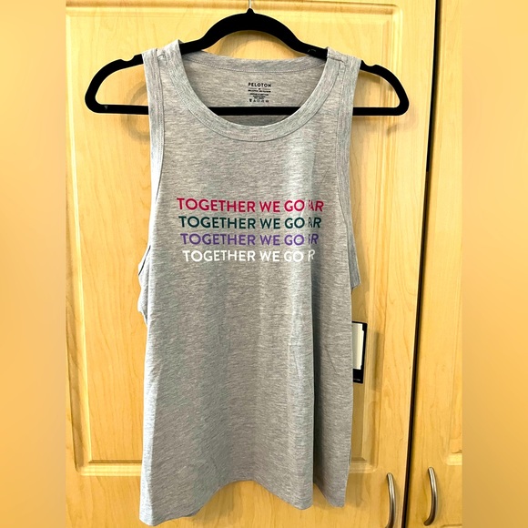Together We Go Far Peloton new with tags tank - Picture 1 of 4